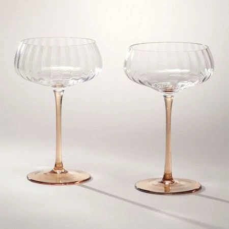 Креманки набор 2шт 280мл стекло J'ADORE (12)