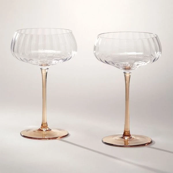 Креманки набор 2шт 280мл стекло J'ADORE (12)