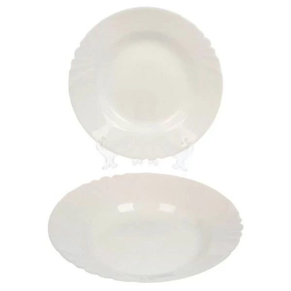 Тарелка глубокая 200мл 21,5см стеклокерамика КАДИКС (24)