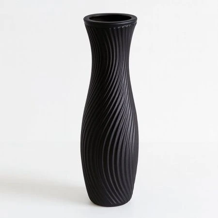 Ваза для сухоцветов 60см керамика черная JC-15993 (8)