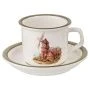 Чайный набор 2пр фарфор Family House на 1 персону 200мл (2/24)