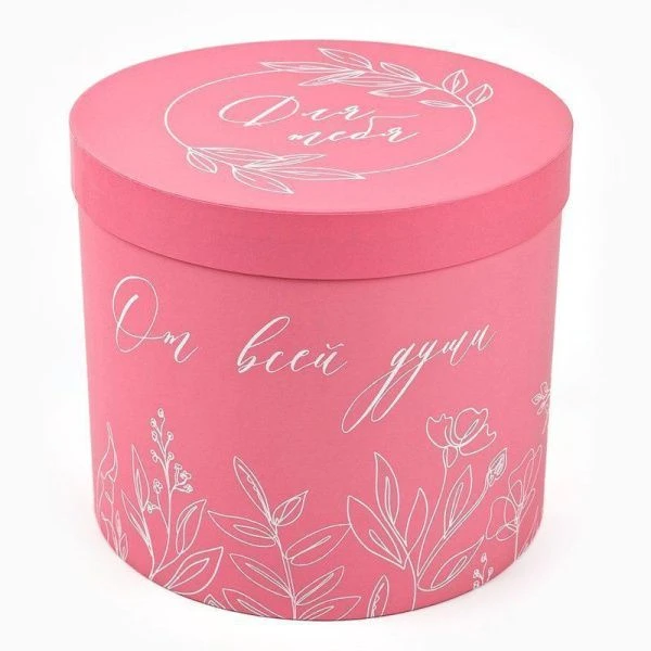 Коробка подарочная 22*19,5см картон Нежность