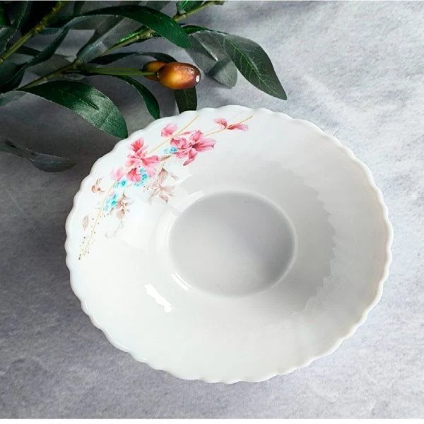 Салатник 440мл 15,3см стеклокерамика КЛАРИС (24)