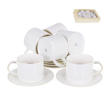 Чайный набор 12пр фарфор ДАКИНИ на 6 персон 280мл 101-01038 (8)