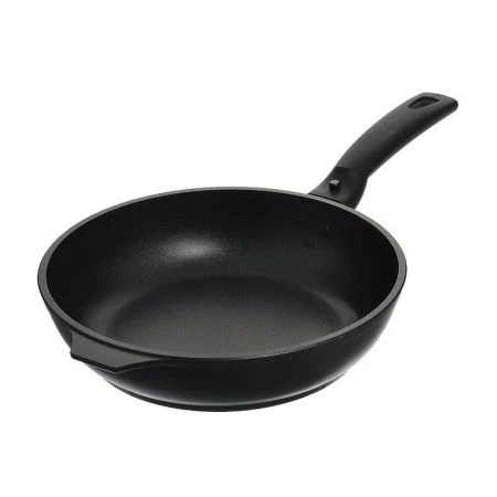 Сковорода 22см h5см алюминий АП 2-х слойное ТРАДИЦИЯ без крышки съемная ручка (5)