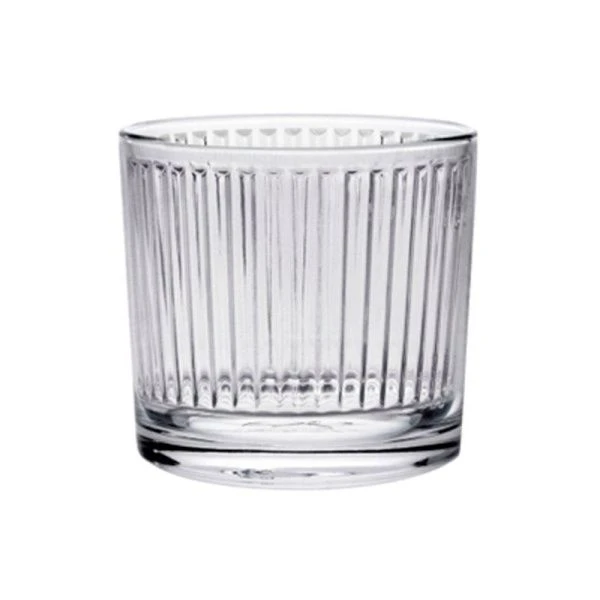 Подсвечник 6,5см стекло Клар New ВЕРТИКАЛЬ (20)