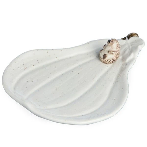 Блюдо сервировочное 20,5*16*4,5см керамика (36)