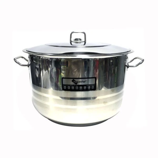 Кастрюля 28л 38*25см нерж.сталь Hascevher Gastro 3TTCLK2838003 1109.014 (1)