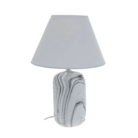 Лампа настольная с абажуром фарфор 25*25*38см Е14, шнур 0,9м (24)