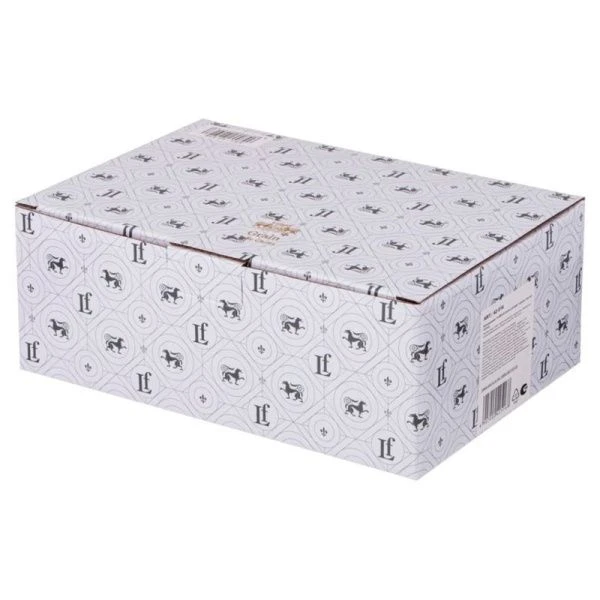 Чайный набор 2пр фарфор Grain Lefard на 1персону 220мл серая (24)