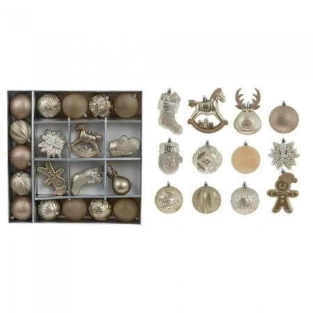 Украшение новогоднее Шар 20шт 40*8*40см пластик