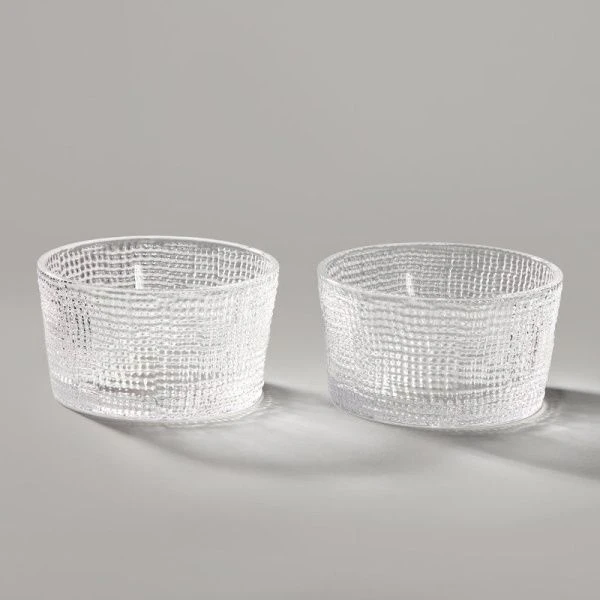 Салатники набор 2шт 10,6*10,5*5,8см стекло Tempo (12)