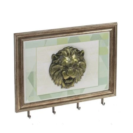 Ключница 28*3*24см дерево/металл (24)