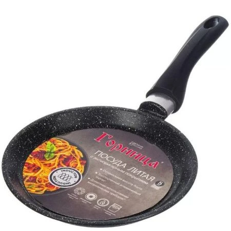 Сковорода блинная ал АП 220мм Гранит индукция (6)