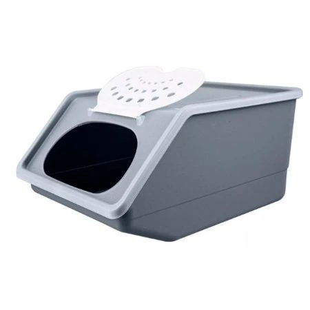 Контейнер для овощей 7,6л 323*220*148мм пластик серый (18)