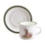 Чайный набор 2пр фарфор Family House на 1 персону 200мл (2/24)