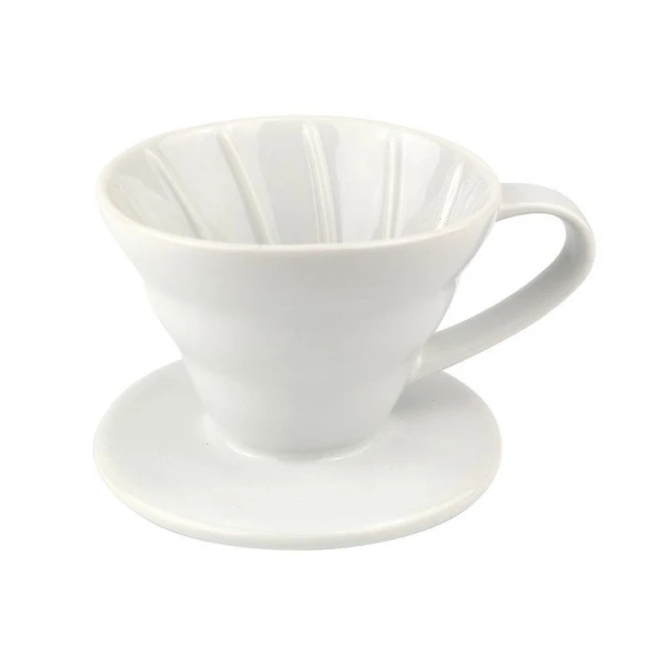 Воронка для кофе (пуровер) 9,5*9см керамика TV-11white/JC-10866 (54)