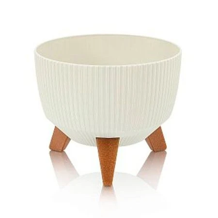 Кашпо 5,4л пластик Vinto слоновая кость (5)