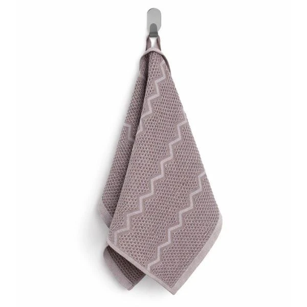 Полотенце вафельное 50*90см Зигзаг серый 350гр м7806_11 M