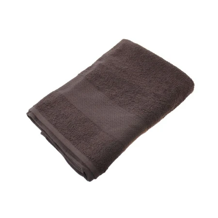 Полотенце махровое 70*140см однотонное шоколад 380гр