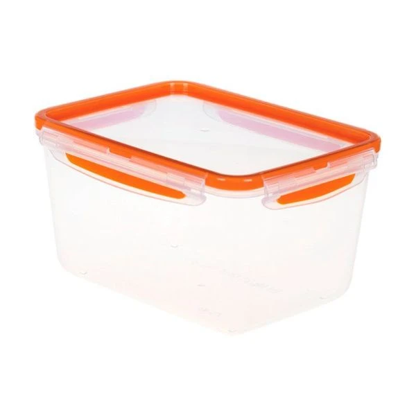 Контейнер пищевой 2,3л пластик РИЧ герметичный оранжевый (8)