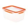 Контейнер пищевой 2,3л пластик РИЧ герметичный оранжевый (8)