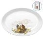 Блюдо 26*18,3*3,8см фарфор SUNDAY овальное (12)