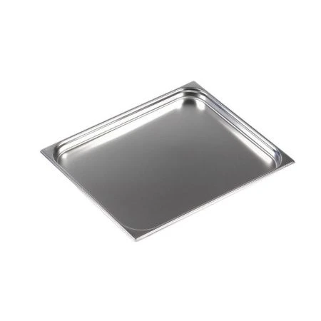 Гастроемкость 0,8мм нерж. 2/1*1" 654*530*40мм без крышки (6)