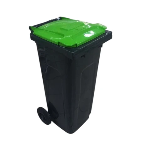 Бак для мусора 120л 48*55*100см пластик Profi на колесах антрацит (1) Бак для мусора 120л 48*55*100см пластик Profi на колесах антрацит (1)