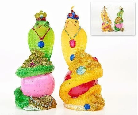 яяяСвеча декоративная Королевская кобра h=11см (2вида) (min6) (144) яяяСвеча декоративная Королевская кобра h=11см (2вида) (min6) (144)