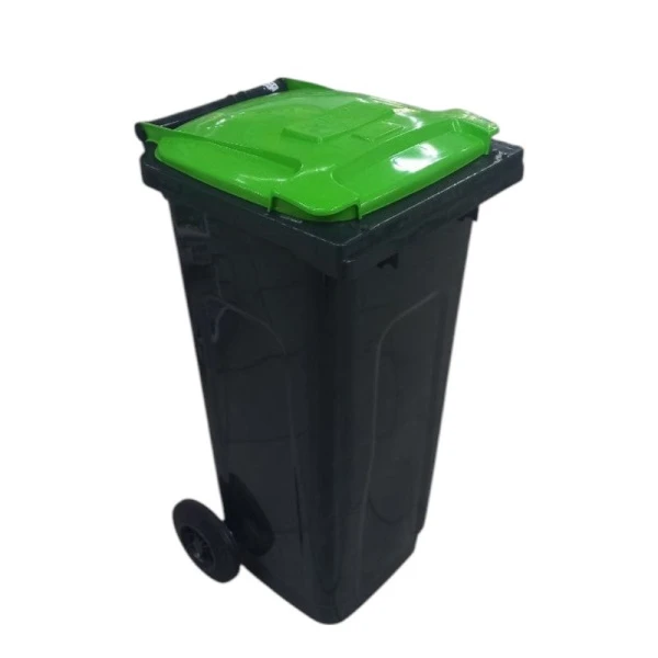 Бак для мусора 120л 48*55*100см пластик Profi на колесах антрацит (1) Бак для мусора 120л 48*55*100см пластик Profi на колесах антрацит (1)