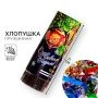 Хлопушка пружинная С Новым годом! 11см конфетти, фольга-серпантин разноцветная (24/192)