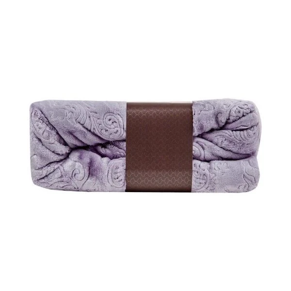 Плед 200*220 микрофибра Кристалл сиреневый