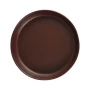 Тарелка мелкая 24*5см керамика ШЕЛК Модерн матовая обеденная НХП-ПС-0198 (4)