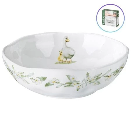 Салатник 550мл 17*5,5см керамика Apple Garden (24)