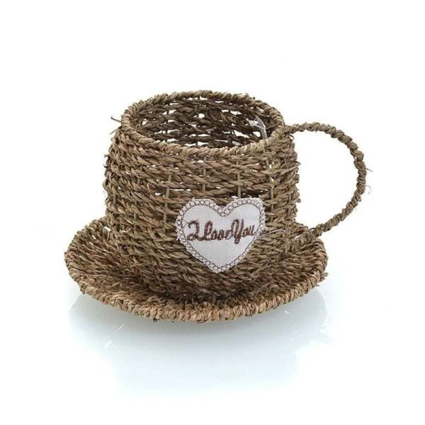 Корзинка плетеная 13*20см Кружка 18H-176 (60)