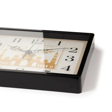 Часы настенные 30*30см пластик РУБИН Мечеть черный (10)