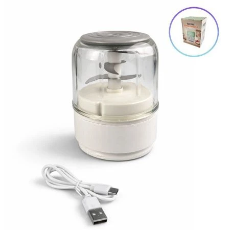 Измельчитель электирческий пластик 200Вт, контейнер 300мл, JC-17942  (30)