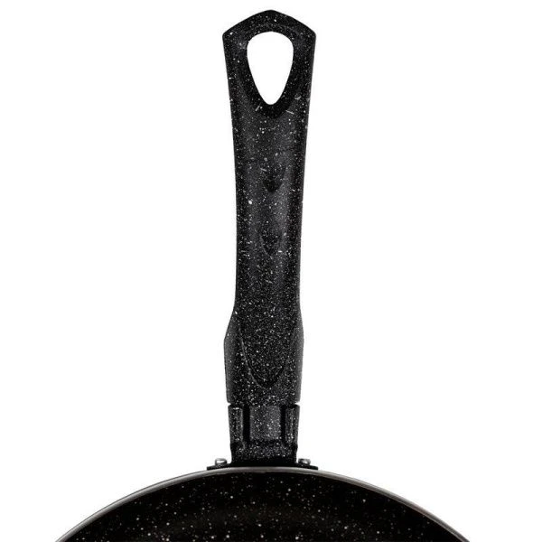 Сковорода 26см алюминий АП Easy Stone Induction без крышки, с ручкой