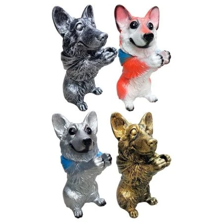 Копилка КОРГИ 15*14*32см гипс