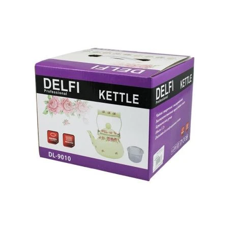 Чайник заварочный 1,2л эмаль DL9100 (12)