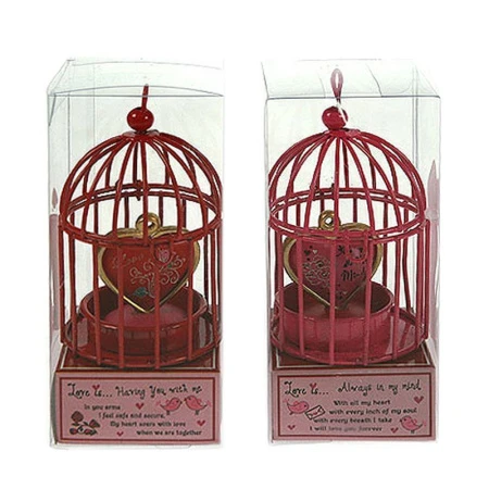 яяяФигурка СЕРДЕЧКО В КЛЕТКЕ 7*7*11см (12/72) 118212