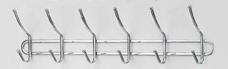 яяяВешалка 6 крючков двойная 560*65*145мм