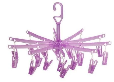 ЯЯЯЯВешалка с прищепками 20шт 330*200*90мм Парасоль (25) ВЫВОД