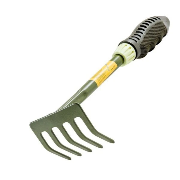 Рыхлитель 5 зубьев нерж.сталь порошковой окраски 9*7,7*16см резин.ручка PARK 2013 (24)