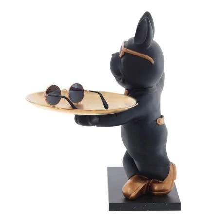 Подставка для мелочей Собака с подносом 29,5*22,5*29,5см металл (6)