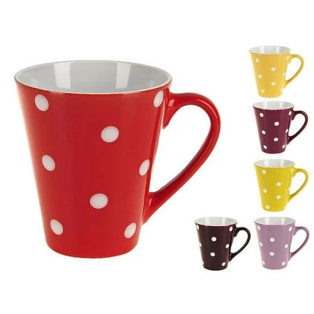 Кружка 320мл керамика ГОРОХ 6 видов (36)