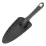 Набор садовых инструментов (совок для пересадки, грабельки, лункообразователь) пластик Черный (12)