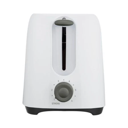 Тостер металл Centek СТ-1425 белый 700Вт,6 уровней прожарки,2 тоста, выдвижной поддон для крошек (4)