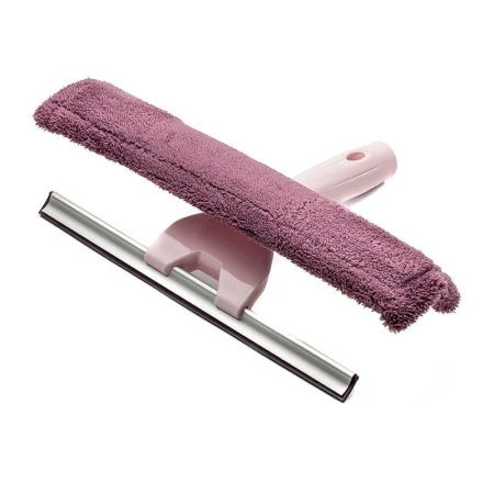 Стеклоочиститель 35*24см пластик Piatto с насадкой микрофибра PIA-08 (48)